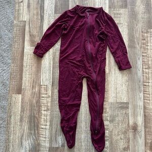Guisby Burgundy Kids One Piece